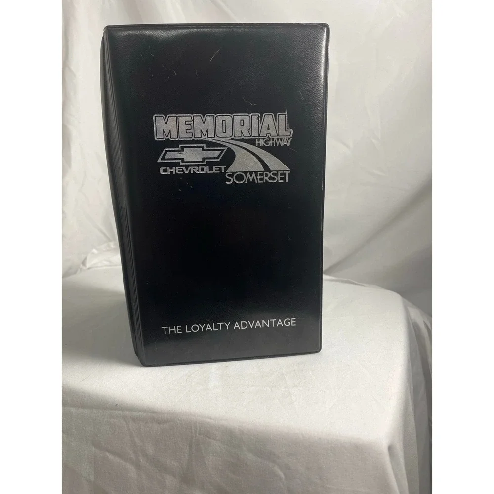 Memorial Highway Chevrolet Somerset Black Vinyl Portfolio Folder‎ Binder